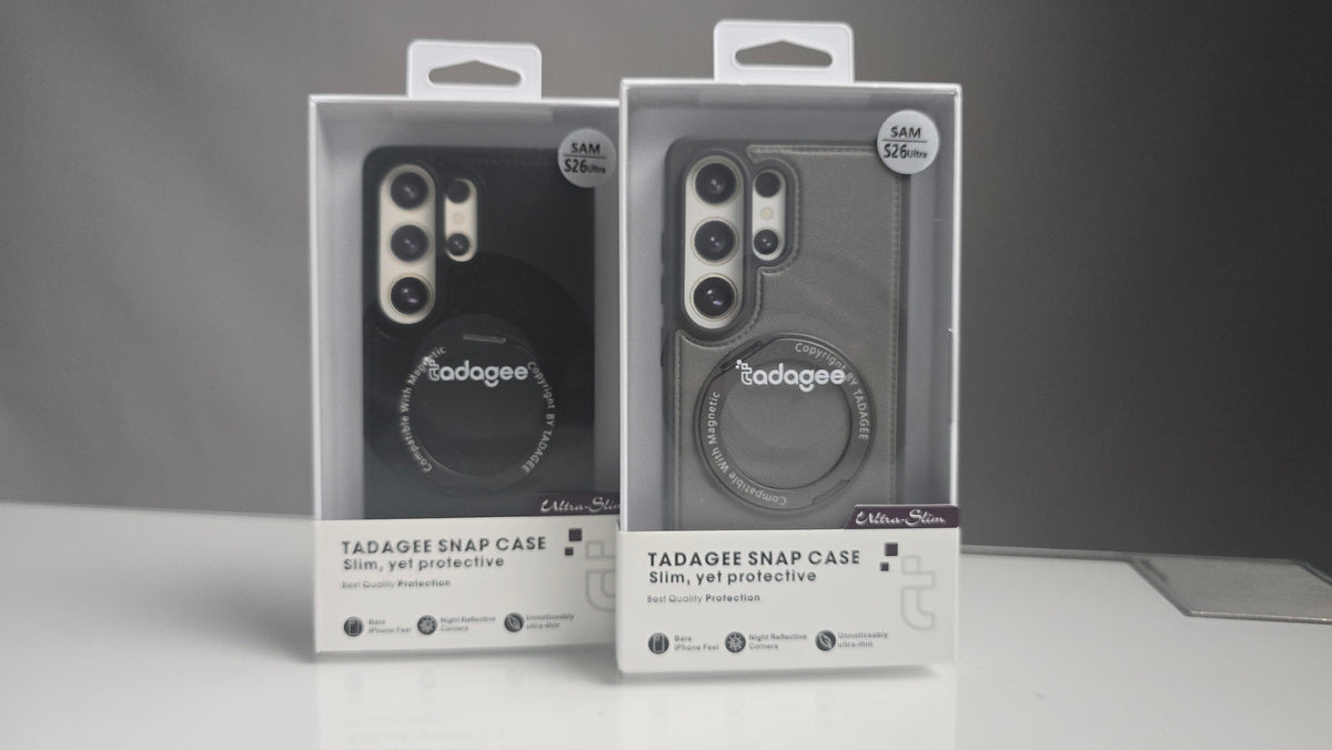TADAGEE Snap Case for Samsung Galaxy S26 Ultra - Slim, Yet Protective Magnetic Case