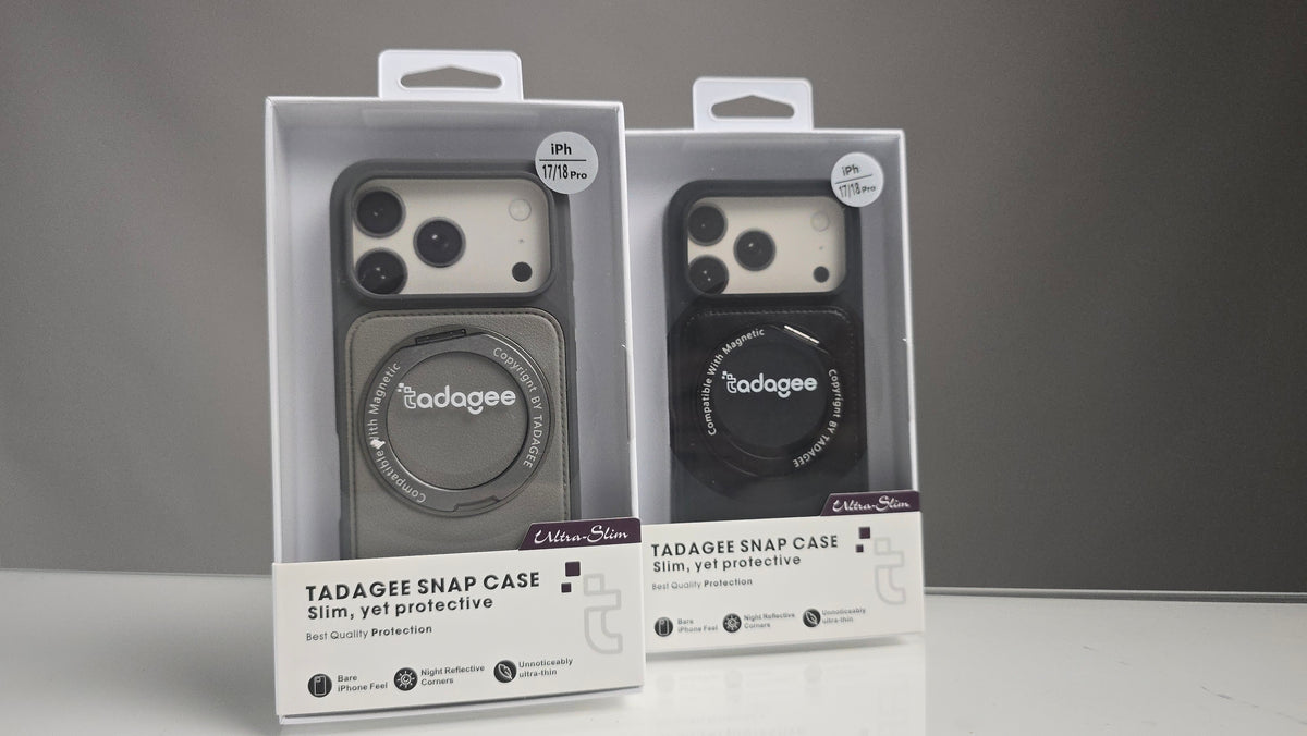 TADAGEE Snap Case - Slim, Yet Protective Magnetic iPhone 18,17 Pro Case