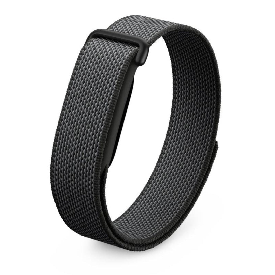 Used Fitbit Air - Obsidian Band, Matte Black Stainless Steel Buckle