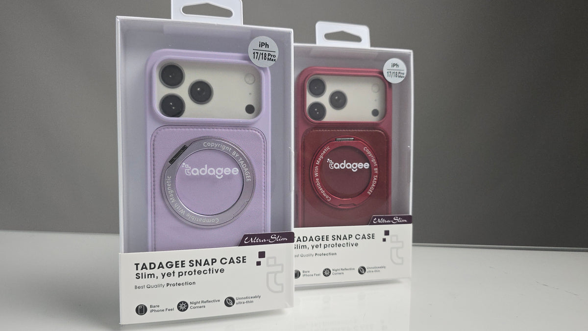 TADAGEE Snap Case - Slim, Yet Protective Magnetic iPhone 18,17 Pro max Case